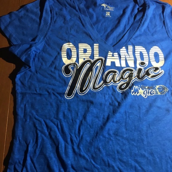 🤠 G-lll 4her Women’s Orlando Magic V-Neck, Sz 2X - Picture 5 of 6